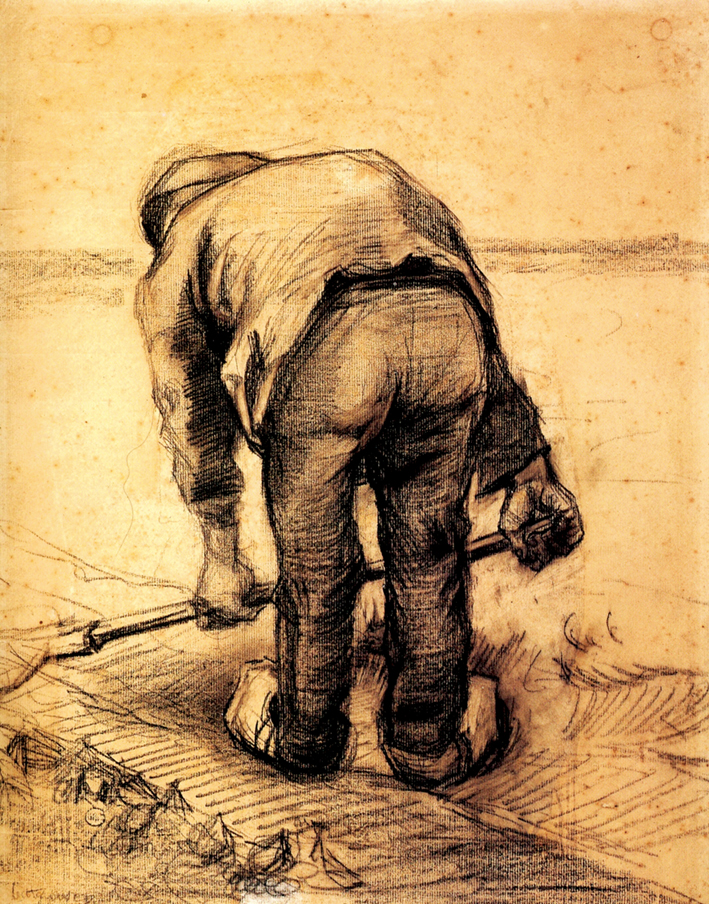  文森特·威廉·梵高  Vincent Willen Van Gogh —— 劳作的人 (1)